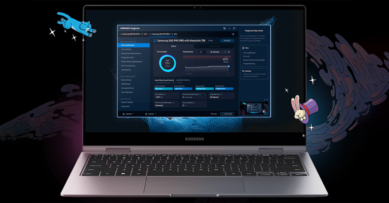 راهنمای استفاده از Samsung Magician نرم افزار مدیریت SSD های سامسونگ