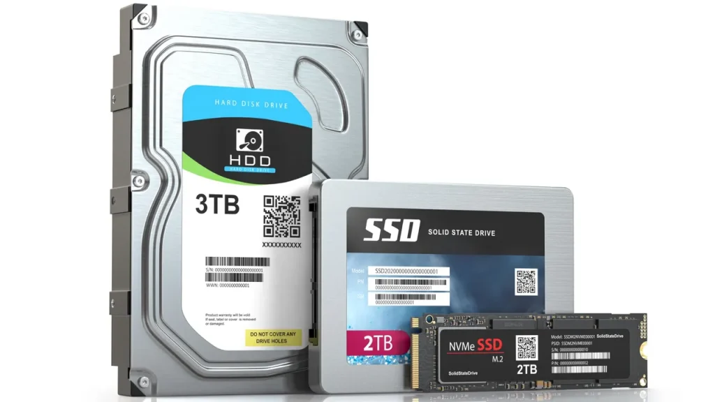 تفاوت‌ هارد SSD و HDD