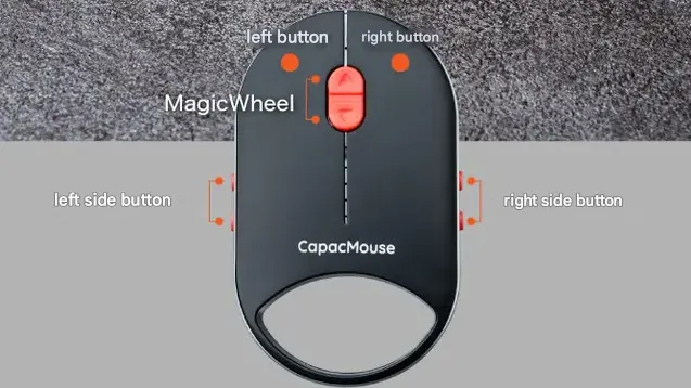 موس بی‌ سیم CapacMouse Pro