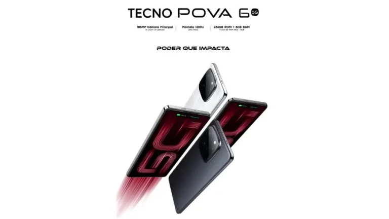 معرفی گوشی Tecno Pova 6 5G: عرضه‌ای قریب‌الوقوع<span class='yasr-stars-title-average'><div class='yasr-stars-title yasr-rater-stars'
                           id='yasr-overall-rating-rater-dc10cbde5686c'
                           data-rating='4.9'
                           data-rater-starsize='16'>
                       </div></span>