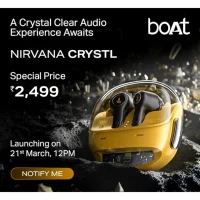 ایرباد boAt Nirvana Crystl در راه بازار هند<span class='yasr-stars-title-average'><div class='yasr-stars-title yasr-rater-stars'
                           id='yasr-overall-rating-rater-80f69a82601ee'
                           data-rating='5'
                           data-rater-starsize='16'>
                       </div></span>