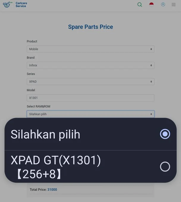 تبلت اینفینیکس XPAD GT