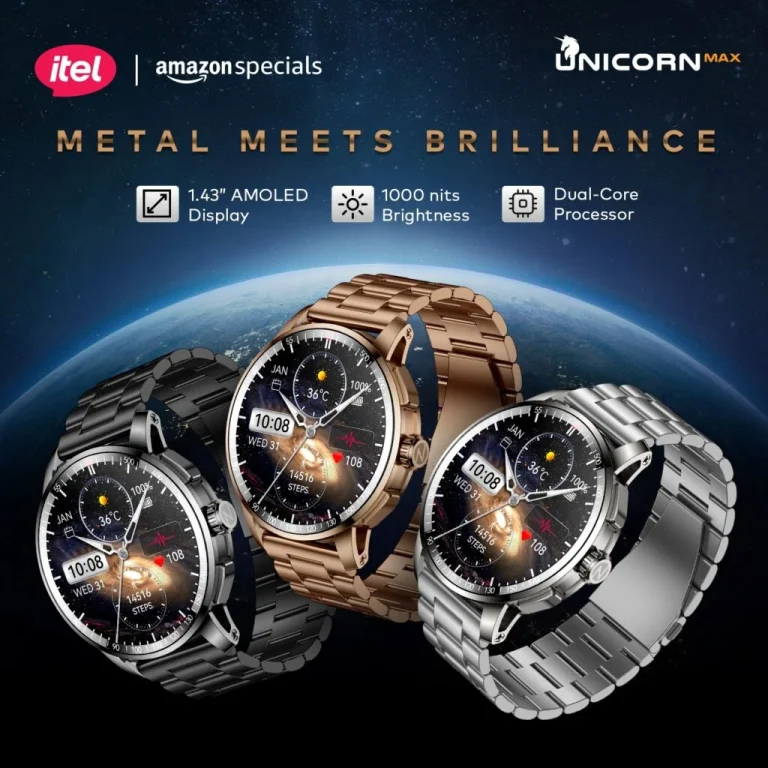 ساعت هوشمند itel Unicorn Max