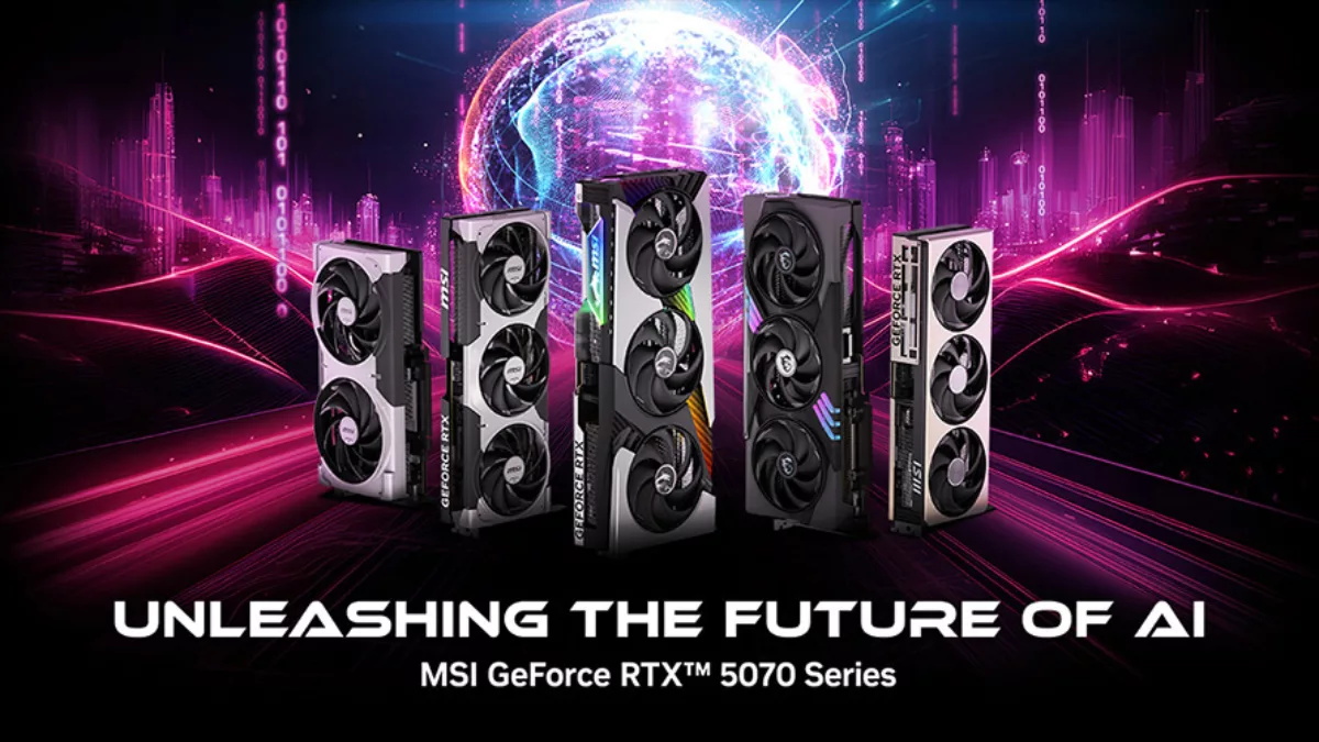 معرفی سری جدید کارت گرافیک‌ های MSI با معماری NVIDIA GeForce RTX 5070<span class='yasr-stars-title-average'><div class='yasr-stars-title yasr-rater-stars'
                           id='yasr-overall-rating-rater-1ed9e1683d16f'
                           data-rating='5'
                           data-rater-starsize='16'>
                       </div></span>