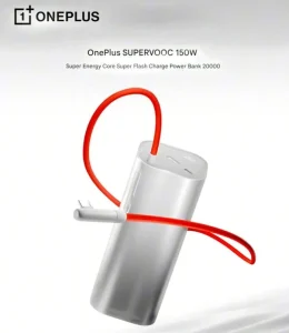 معرفی پاوربانک SUPERVOOC 150W وان پلاس با ظرفیت ۲۰۰۰۰ میلی‌آمپر ساعت<span class='yasr-stars-title-average'><div class='yasr-stars-title yasr-rater-stars'
                           id='yasr-overall-rating-rater-176f8f7bcb668'
                           data-rating='4.9'
                           data-rater-starsize='16'>
                       </div></span>