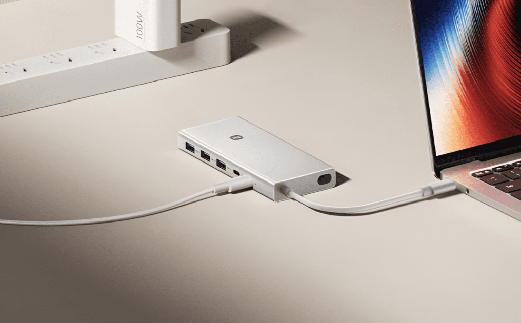 معرفی هاب ۱۰ در ۱ Xiaomi | هاب Type-C شیائومی با HDMI 4K، شارژ 100 وات و پورت‌های متنوع<span class='yasr-stars-title-average'><div class='yasr-stars-title yasr-rater-stars'
                           id='yasr-overall-rating-rater-88fbf6111d12e'
                           data-rating='4.8'
                           data-rater-starsize='16'>
                       </div></span>