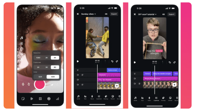اپلیکیشن جدید Instagram Edits