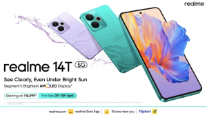 معرفی رسمی گوشی Realme 14T 5G با نمایشگر AMOLED، باتری ۶۰۰۰ میلی‌آمپری و مقاومت IP69<span class='yasr-stars-title-average'><div class='yasr-stars-title yasr-rater-stars'
                           id='yasr-overall-rating-rater-8d13756c5a720'
                           data-rating='5'
                           data-rater-starsize='16'>
                       </div></span>
