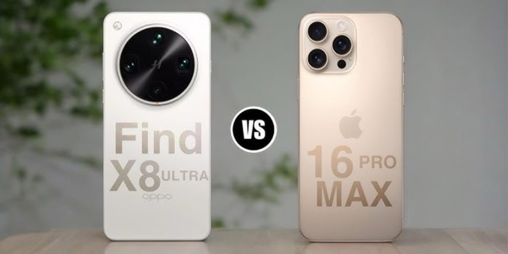 مقایسه-اوپو-Find-X8-اولترا-و-آیفون-16-پرومکس