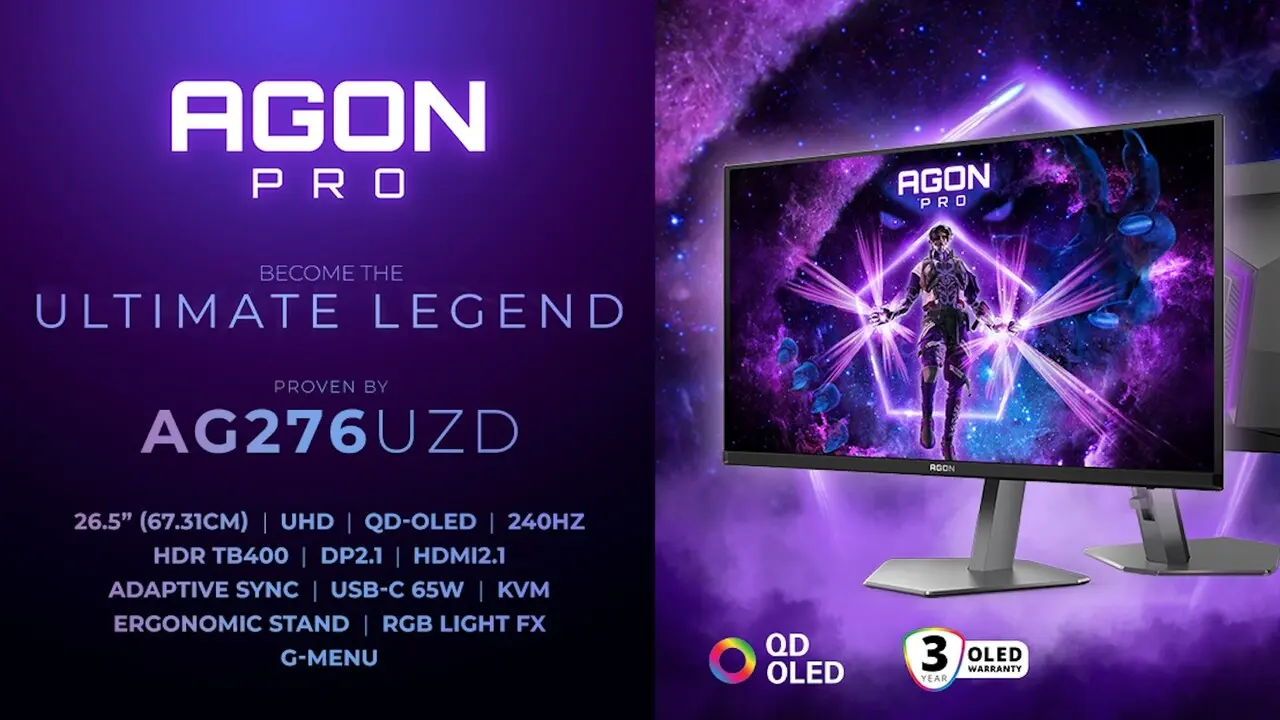 مانیتور گیمینگ AOC Agon Pro AG276UZD
