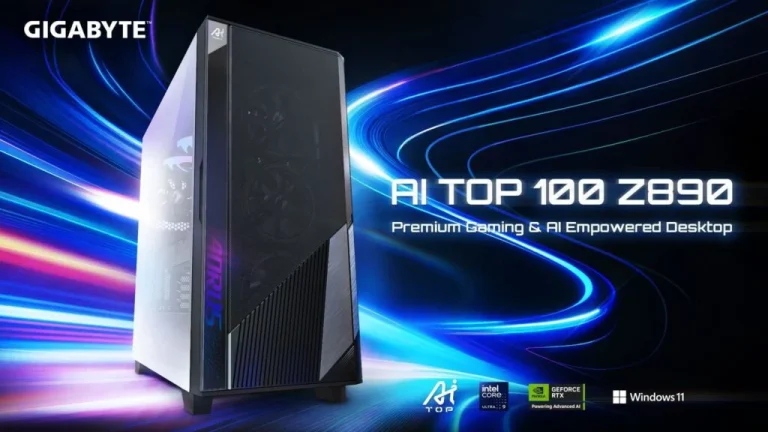 کامپیوتر رومیزی GIGABYTE AI TOP 100 Z890