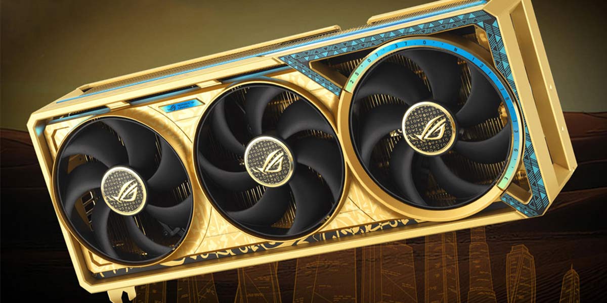 کارت-گرافیک-طلای-ایسوس-ROG-Astral-RTX-5090-Dhahab-Edition