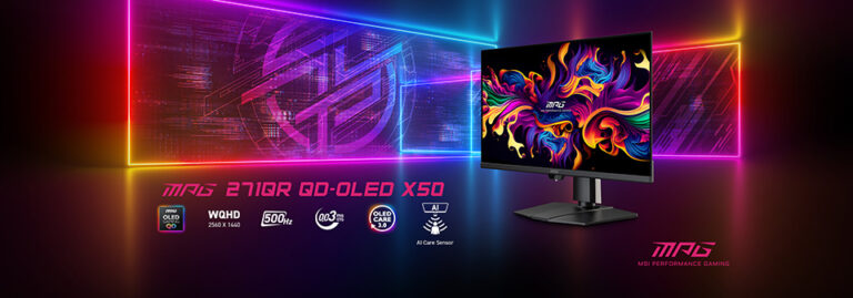 مانیتور های گیمینگ QD-OLED برند MSI