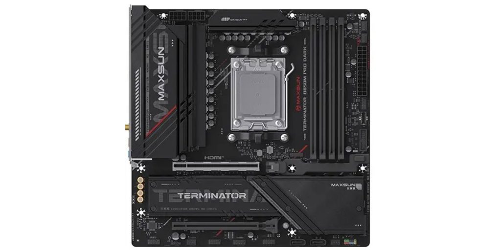 مادربرد-MAXSUN-Terminator-B850M-PRO-DARK-WIFI