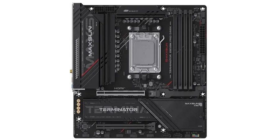 مادربرد-MAXSUN-Terminator-B850M-PRO-DARK-WIFI