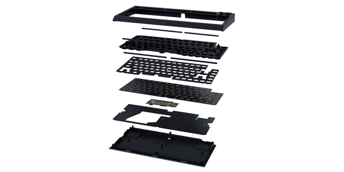 کیبورد-ریزر-BlackWidow-v4-75-Barebones