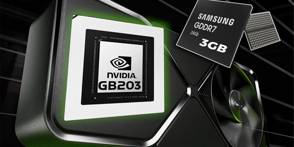 ماژول-های-حافظه-3-گیگابایتی-GDDR7-سامسونگ