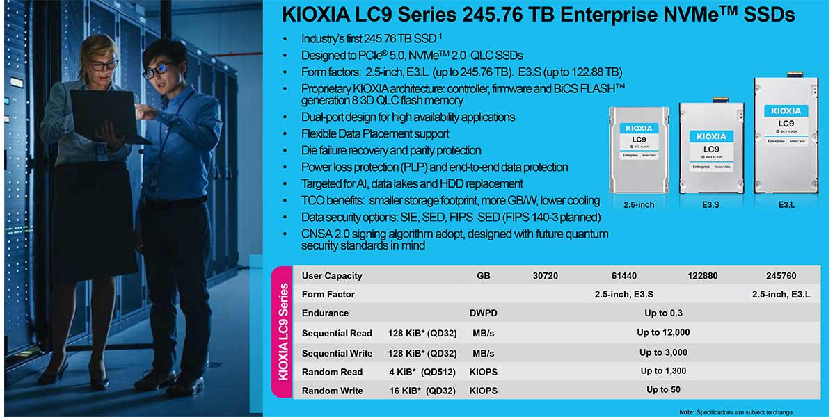 SSD-کیوکسیا-245-ترابایت