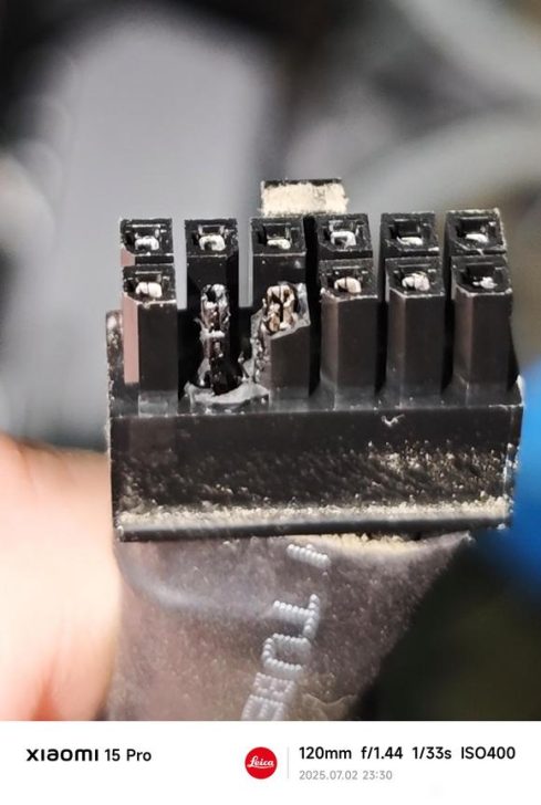 کانکتور 12VHPWR کارت گرافیک RTX 3060 Ti
