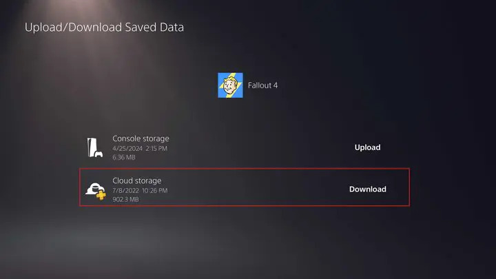 file transfers via ps plus