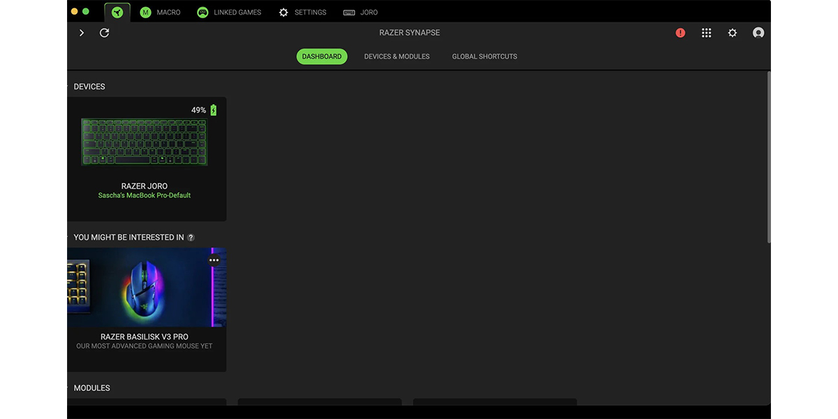 کیبورد-Razer-Joro