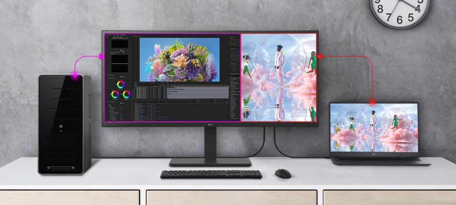 مانیتور 34BA75QE-B ال جی