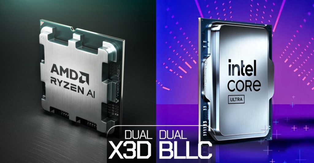 پردازندههای AMD Ryzen Dual-X3D و Nova Lake Dual-BLLC