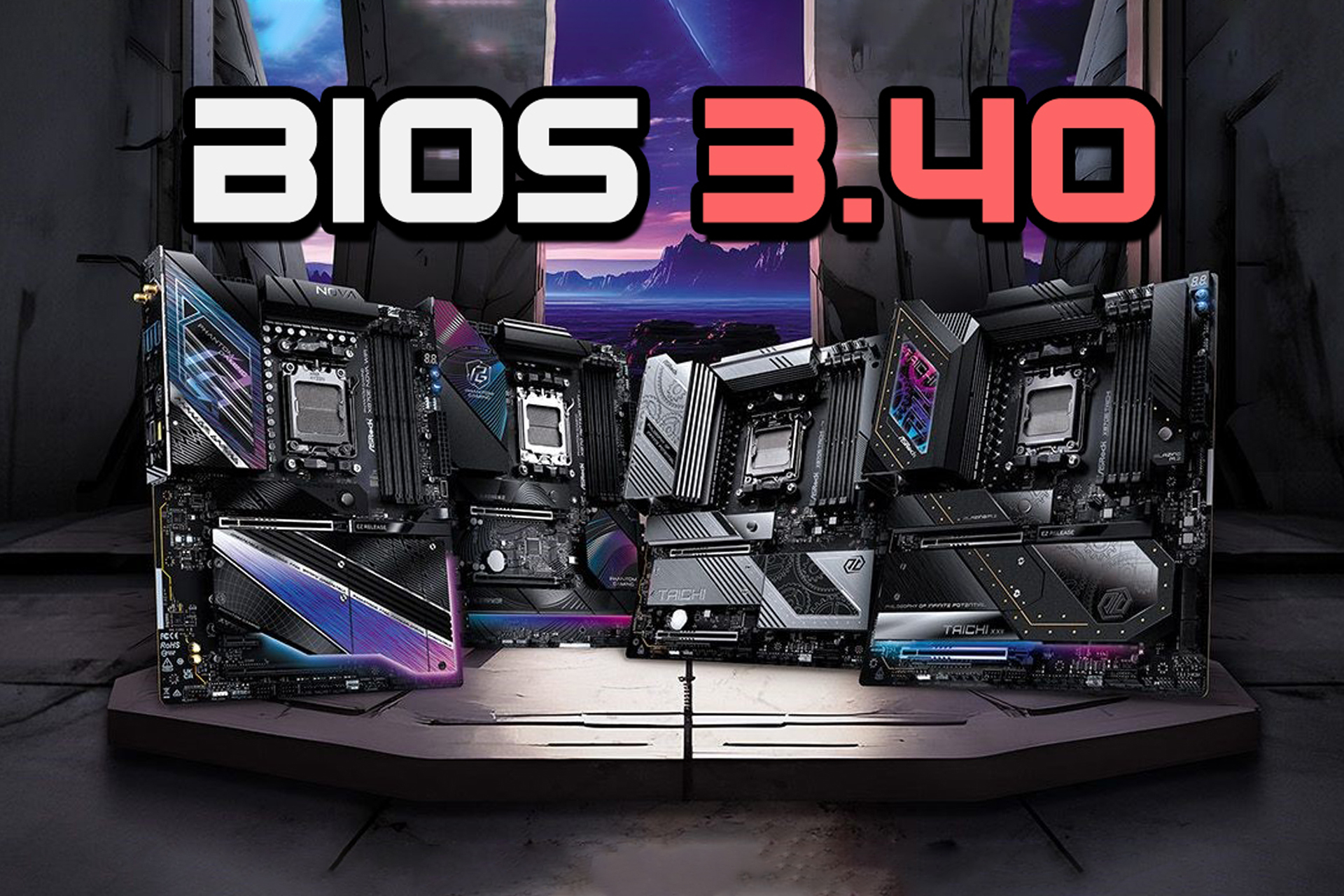آپدیت بایوس 3.40 برای سوختن پردازنده‌های Ryzen 9000 در مادربردهای ASRock