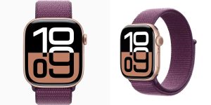 اپل-واچ-سری-10-مدل-Rose-Gold-AL-Plum-SL-GPS-46MM