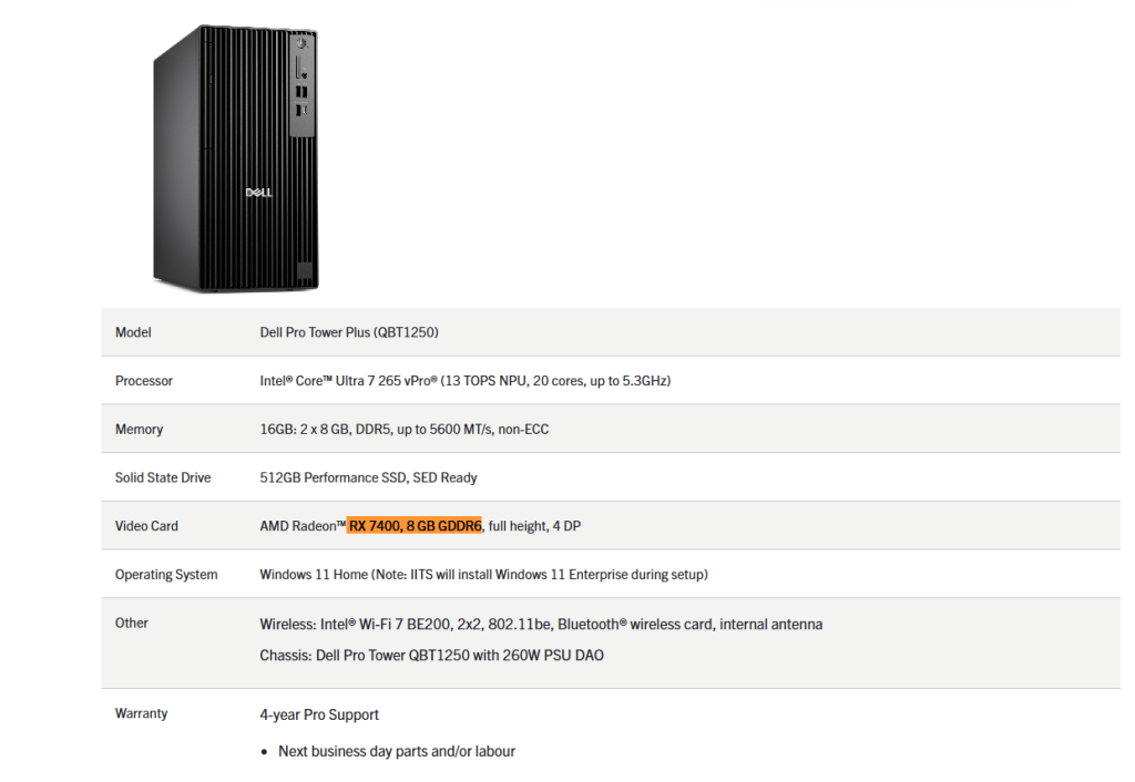 کارت گرافیک Radeon RX 7400