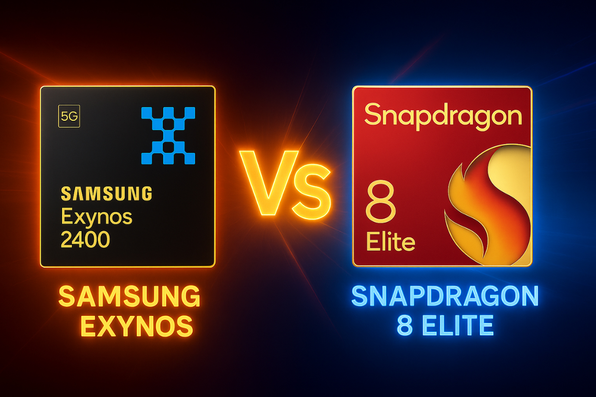 مقایسه چیپست Exynos 2400 و Snapdragon 8 Elite