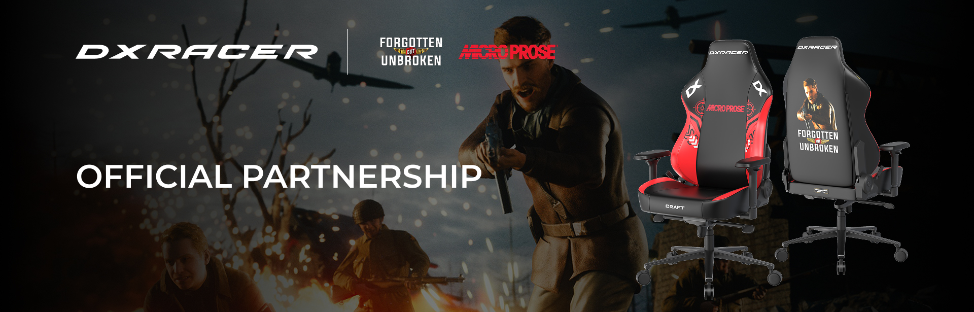 صندلی گیمینگ لیمیتد ادیشن از برند DXRacer با الهام از بازی Forgotten but Unbroken