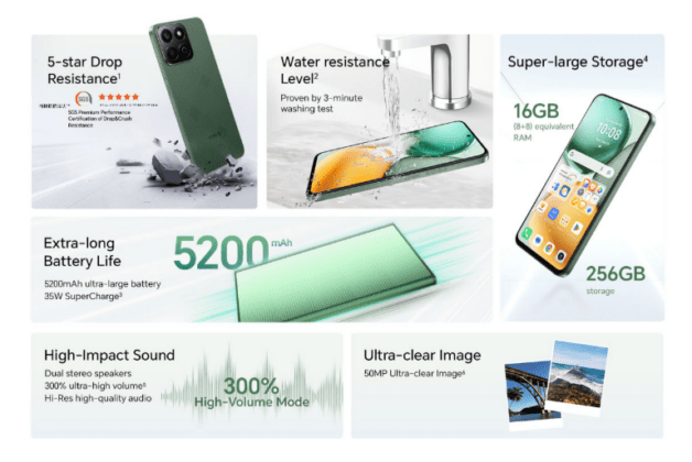 گوشی Honor X7c 5G