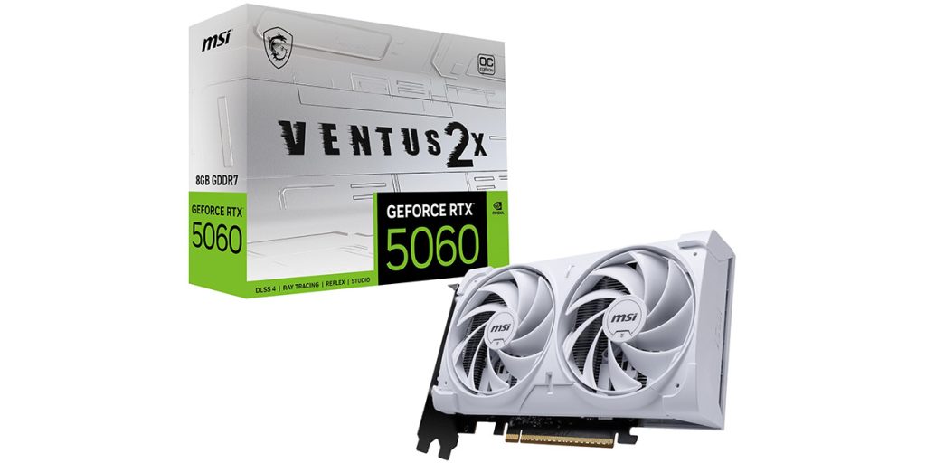 کارت-گرافیک-MSI-مدل-GeForce-RTX-5060-VENTUS-2X-OC-8G-WHITE