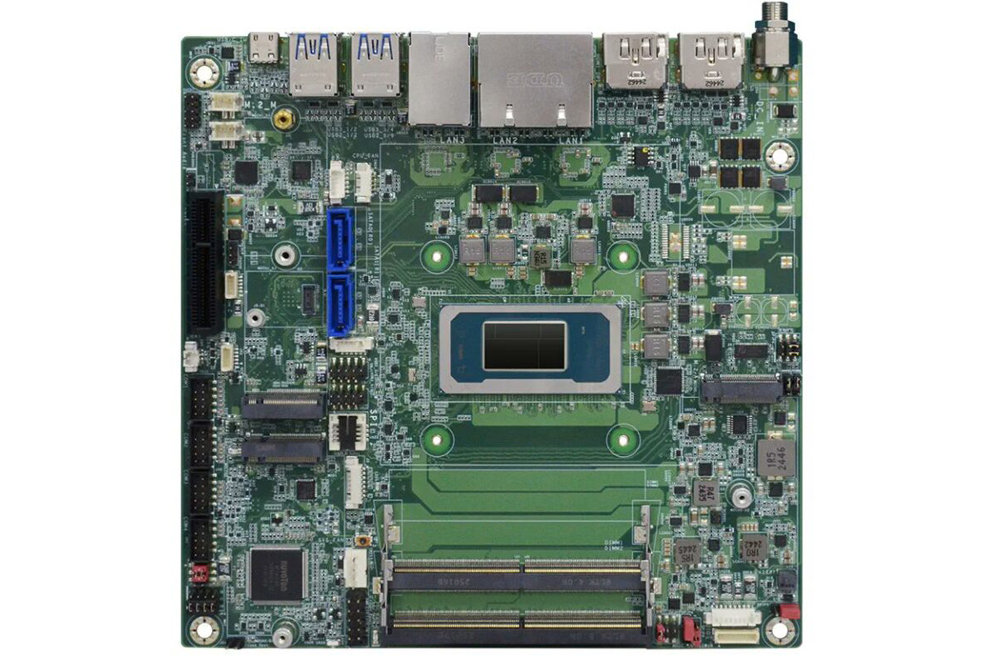 مادربرد Mini-ITX صنعتی با پردازنده Intel Panther Lake-H