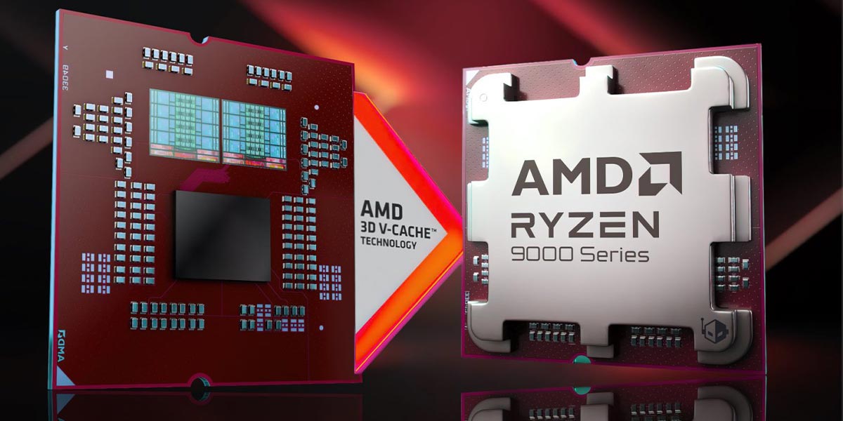 پردازنده-AMD-Ryzen-9000-با-دو-چیپلت-X3D