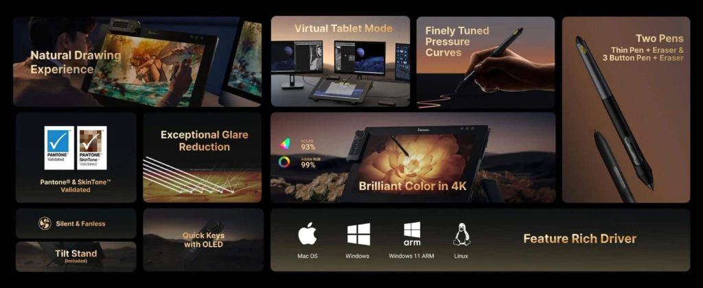 تبلت گرافیکی Xencelabs Pen Display 24+