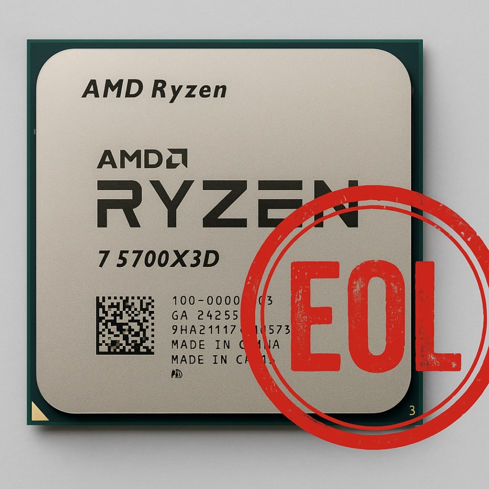 پردازنده ryzen 7 5700x3d