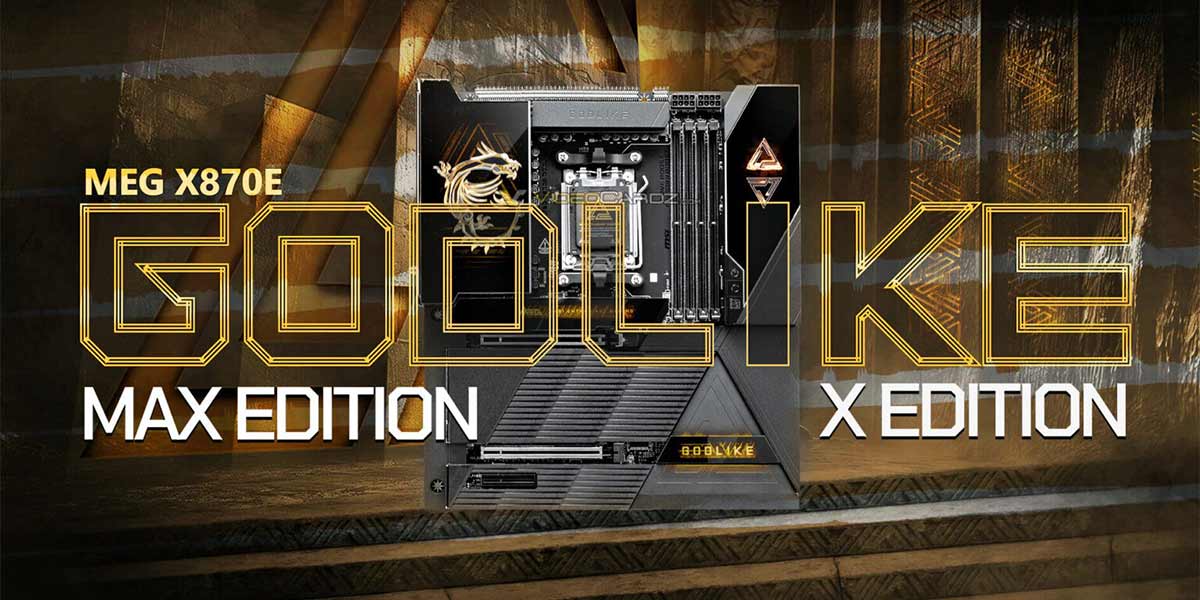مادربردهای-MSI-سری-X870E-GODLIKE-X-و-GODLIKE-MAX