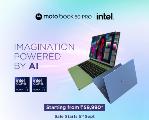 لپ تاپ Moto Book 60 Pro