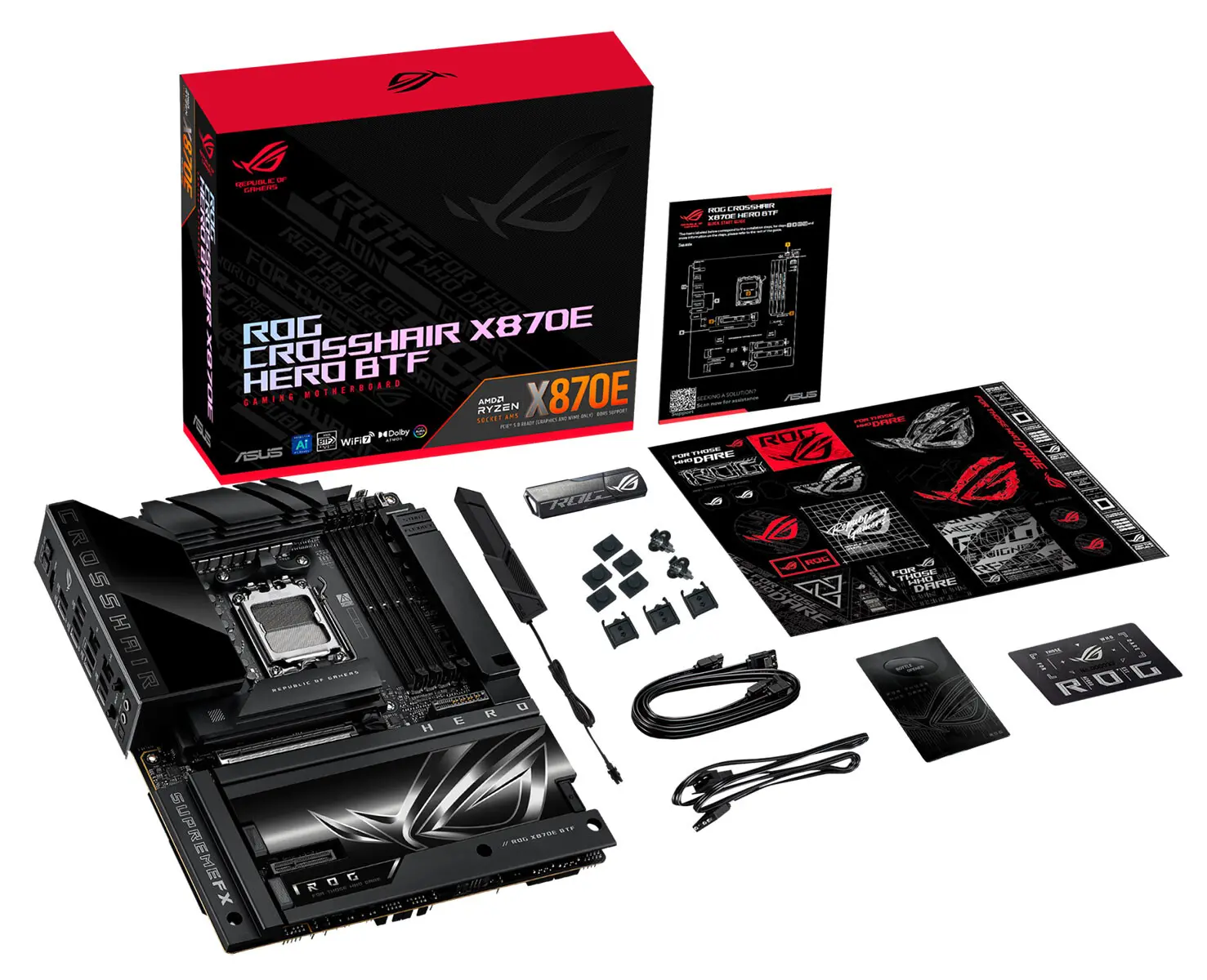 مادربرد ASUS ROG Crosshair X870E Hero BTF