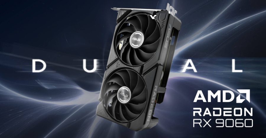 کارت گرافیک ASUS Radeon RX 9060 DUAL