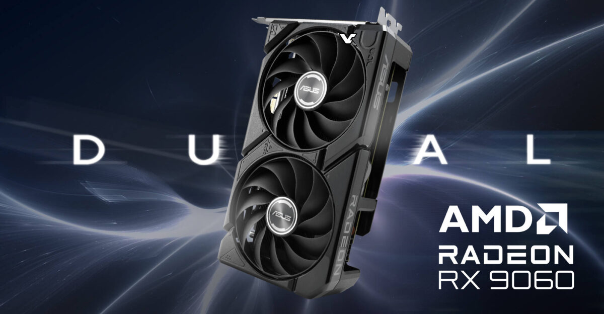 کارت گرافیک ASUS Radeon RX 9060 DUAL