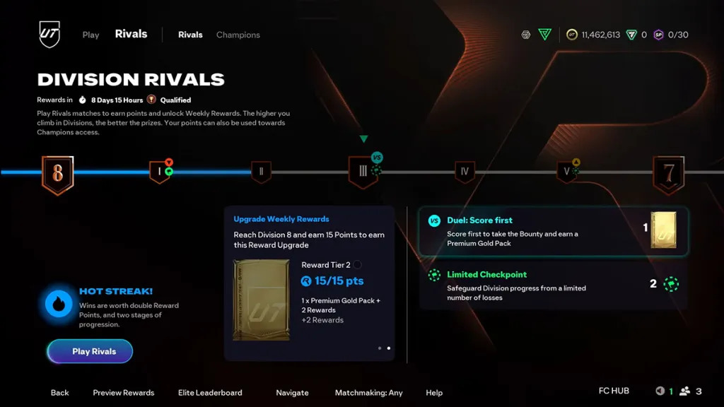 اضافه‌شدن قابلیت Bounties به بخش Division Rivals در بازی FC 26