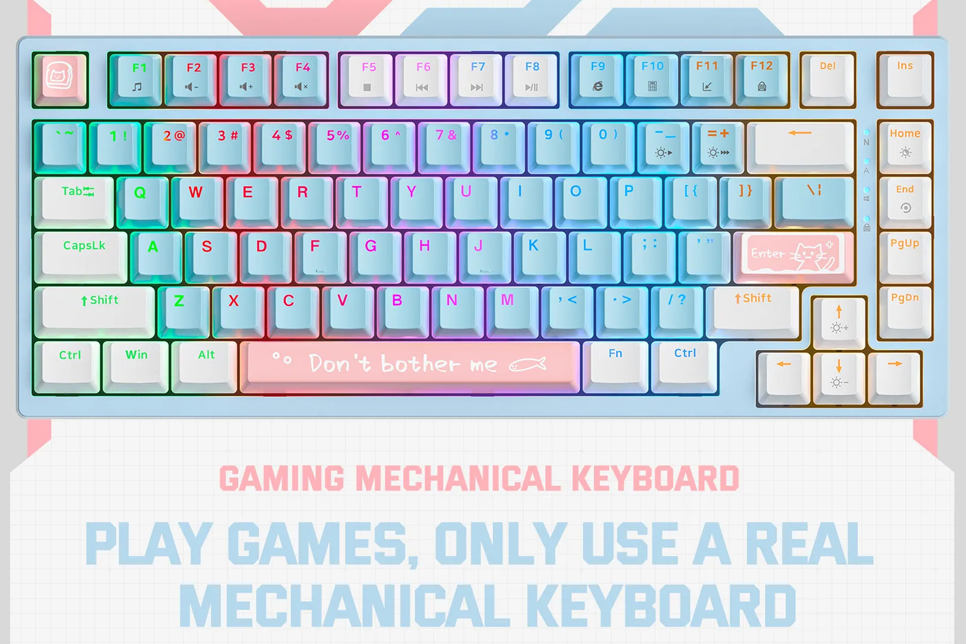 خرید کیبورد مکانیکال G52 RGB از برند اونیکوما