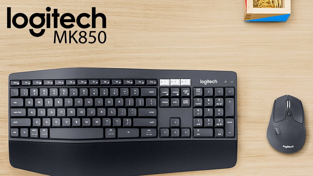 بهترین موس و کیبورد بی سیم کمبو Logitech مدل MK850 Performance 