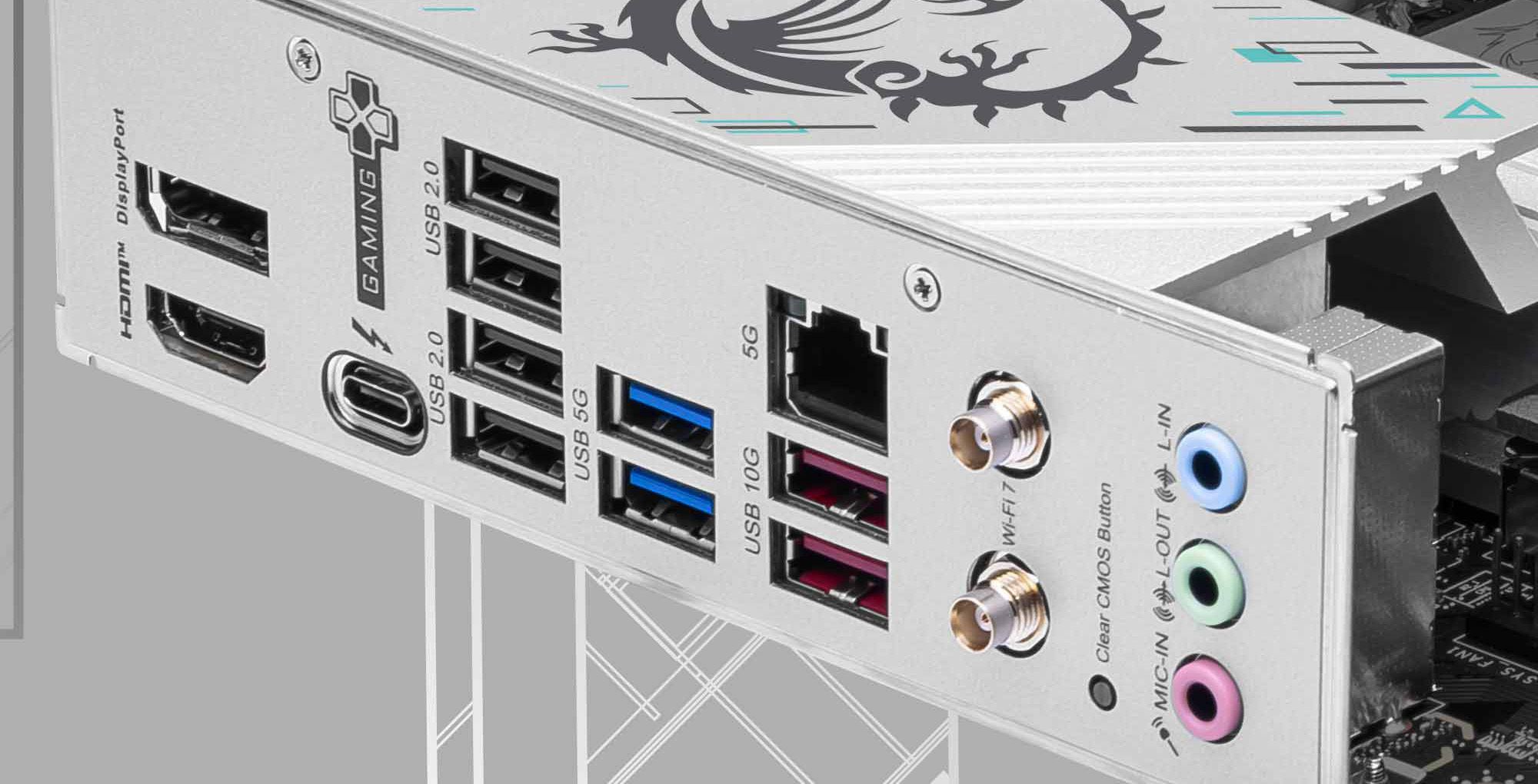 مادربرد B860 GAMING PLUS WIFI از برند MSI