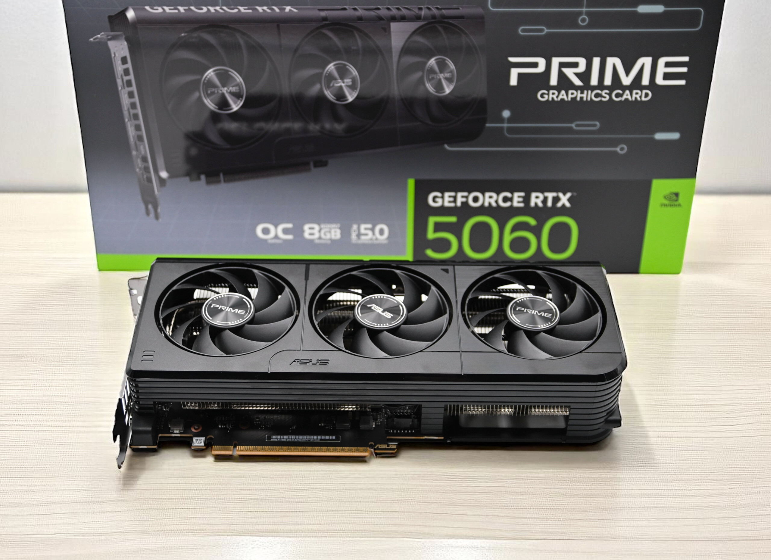 خرید کارت گرافیک ASUS PRIME GeForce RTX 5060 OC Edition