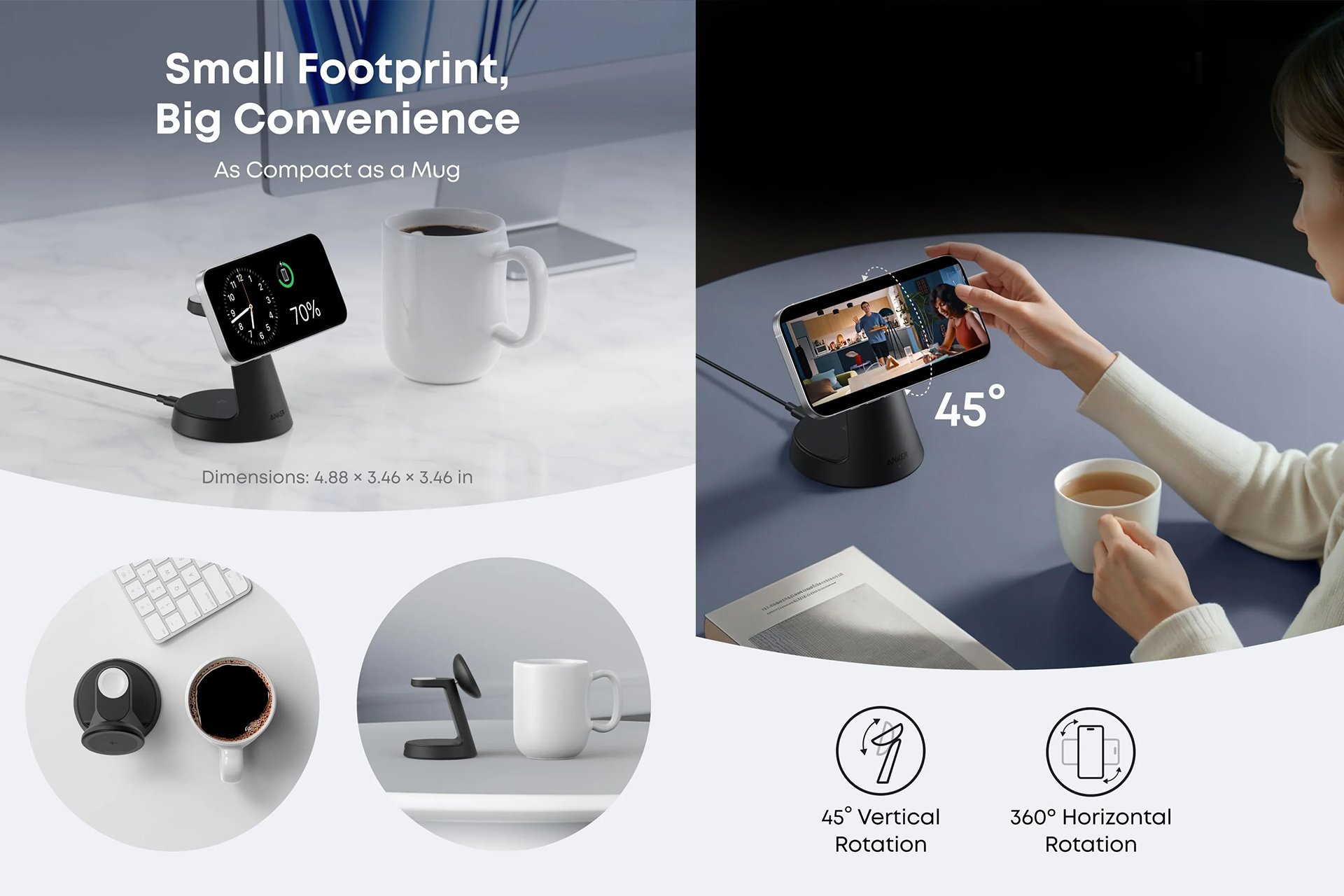 خرید شارژر بی سیم MagGo B25M4V11