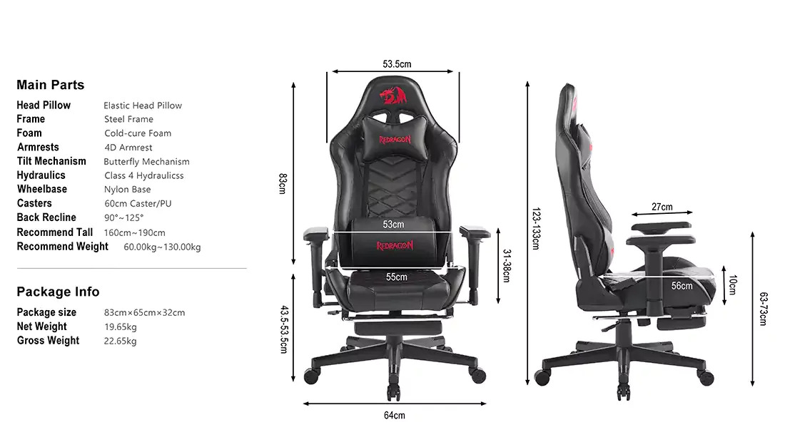 خرید صندلی گیمینگ Redragon C328